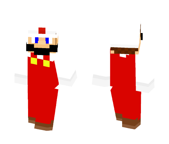 Fire Mario - Male Minecraft Skins - image 1