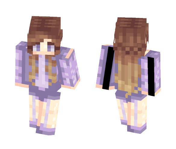 Purple Sky - Female Minecraft Skins - image 1