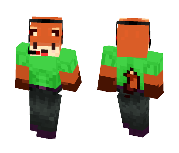 HumanFox - Male Minecraft Skins - image 1