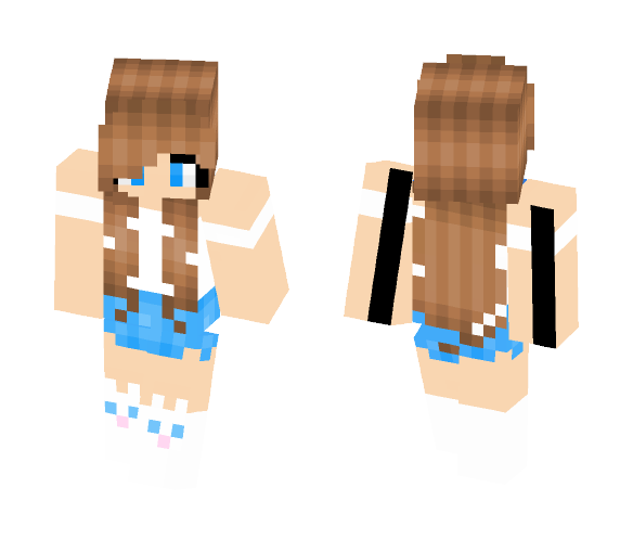 sugar gamer girl's skin(personal) - Female Minecraft Skins - image 1