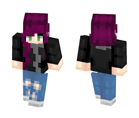 Ripped Jeans - Female Minecraft Skins - image 1