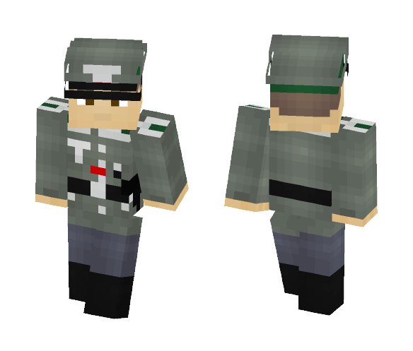 Wehrmacht NCO Parade Edition - Male Minecraft Skins - image 1