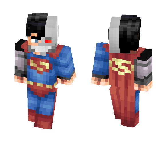 Cyborg Superman (Hank Henshaw) - Male Minecraft Skins - image 1
