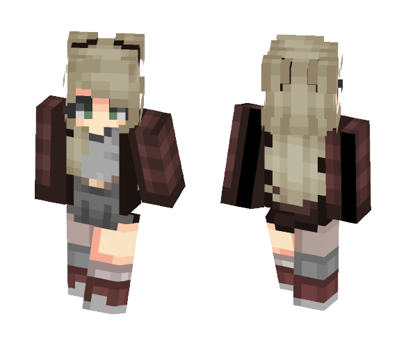 flannel is cool - Female Minecraft Skins - image 1