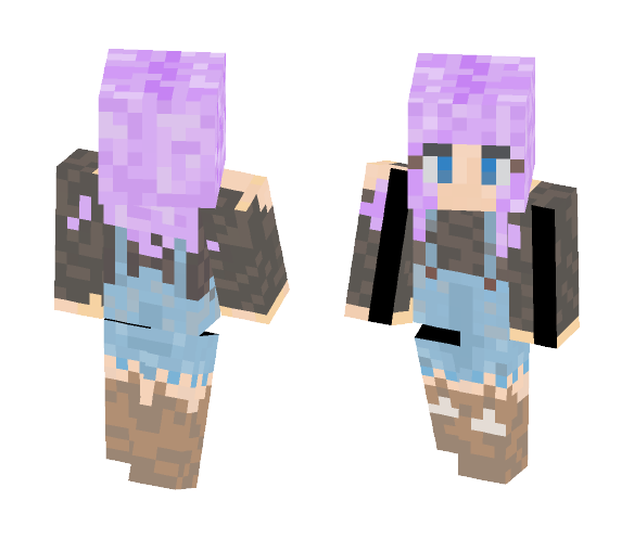 ‡{my skin}‡ =(^•^)= - Female Minecraft Skins - image 1