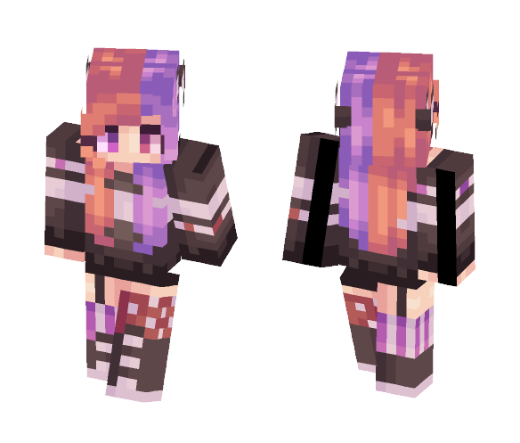 ~Loveable Panda~ - Female Minecraft Skins - image 1