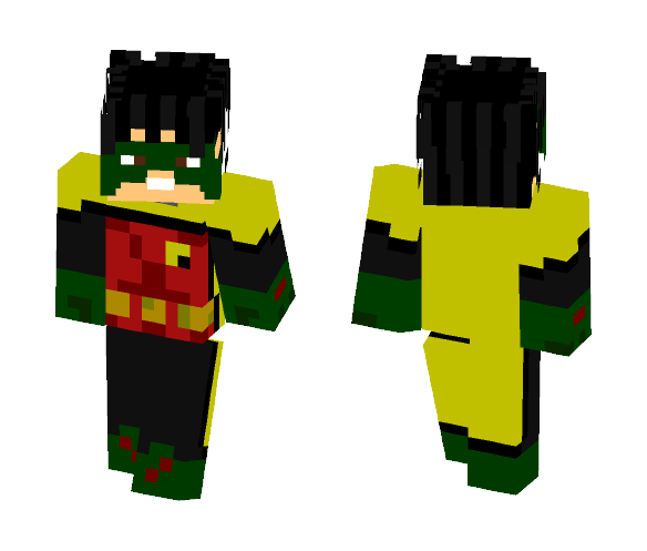 Robin (Damian Wayne) - Male Minecraft Skins - image 1