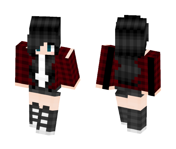 Meh in LE real world / (＾ｖ＾) - Female Minecraft Skins - image 1