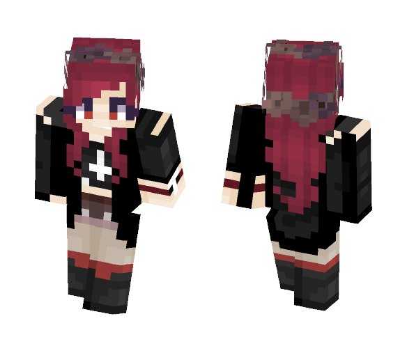 scarlet edge - Female Minecraft Skins - image 1