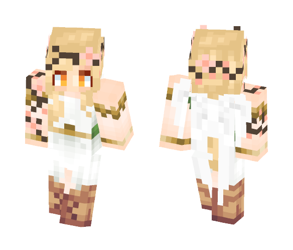 Sakura Angel - Female Minecraft Skins - image 1