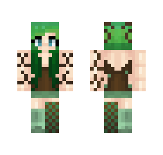 Tree Elf - Female Minecraft Skins - image 2
