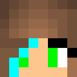 teen girl with creeper shirt - Girl Minecraft Skins - image 3