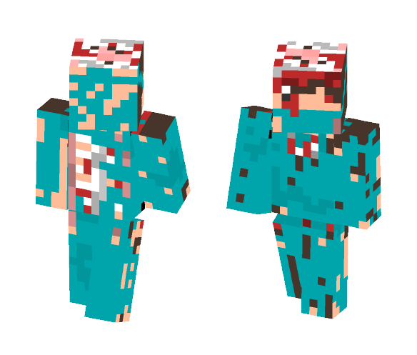 Gored doctor zombie. - Male Minecraft Skins - image 1