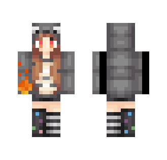 Totoro Girl - Girl Minecraft Skins - image 2