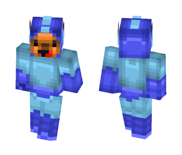 Megaman Guinea pig/Hamster - Male Minecraft Skins - image 1