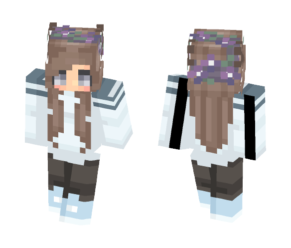 Bluee - Female Minecraft Skins - image 1