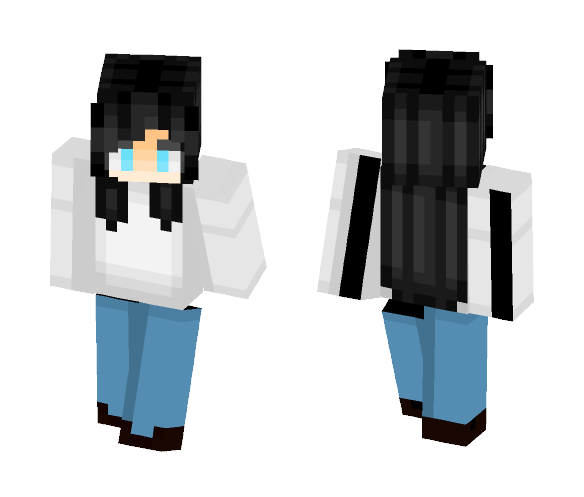 You can leave a Toothbrush. c: - Female Minecraft Skins - image 1