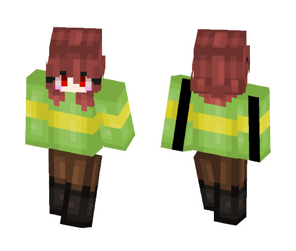 Chara ~ Dreemurr - Female Minecraft Skins - image 1