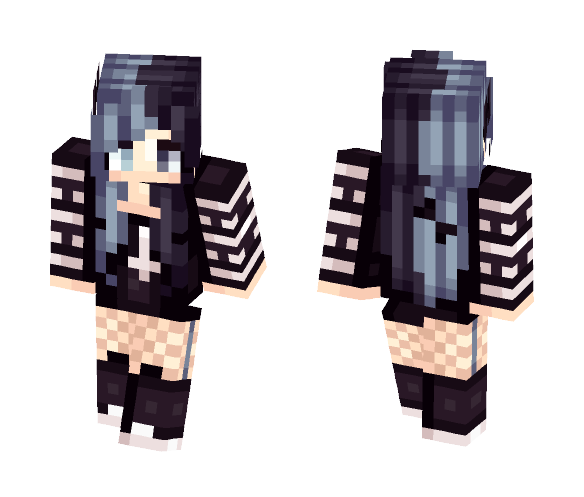 Sad Girl - Girl Minecraft Skins - image 1