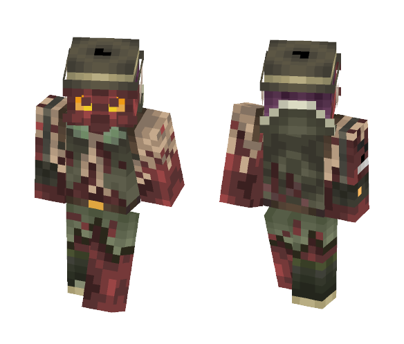 Get Infernal Angler Minecraft Skin for Free. SuperMinecraftSkins