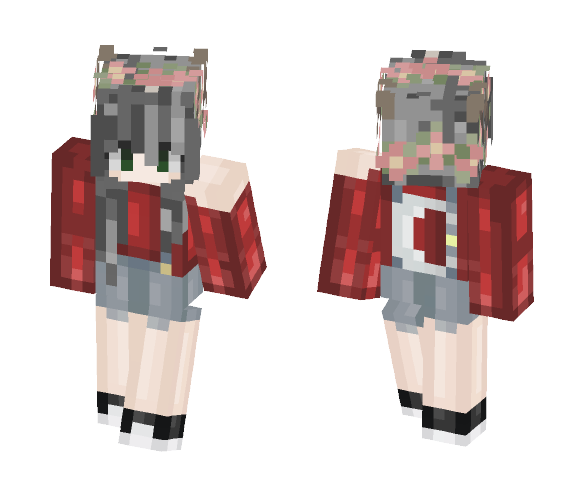 Moon Girl - Girl Minecraft Skins - image 1