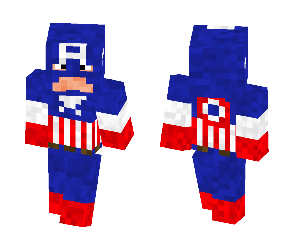 captain america - Comics Minecraft Skins - image 1