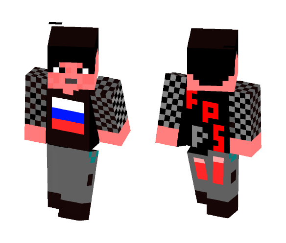 russia-anime - Interchangeable Minecraft Skins - image 1