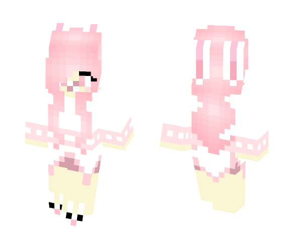 ~Pinkish baby bunny gurl✌ - Baby Minecraft Skins - image 1