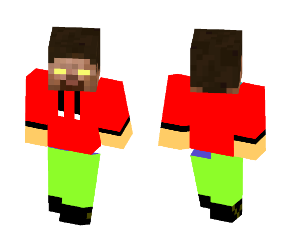 Herobrine disguised asa player - Herobrine Minecraft Skins - image 1