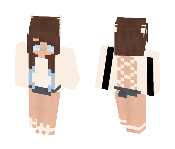 My Custome Deer Girl Skin - Girl Minecraft Skins - image 1