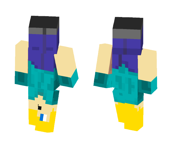 upside down guy - Male Minecraft Skins - image 1