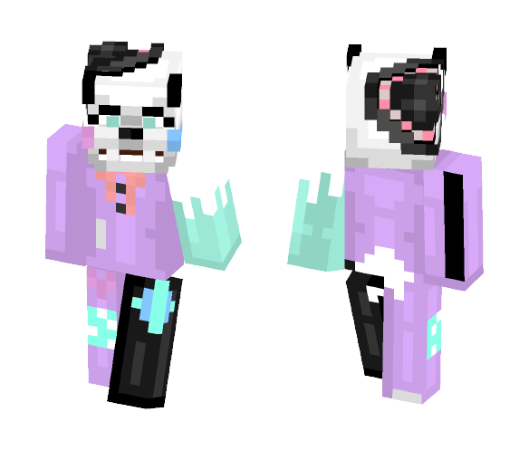 Patches the Panda FNAPP - Female Minecraft Skins - image 1