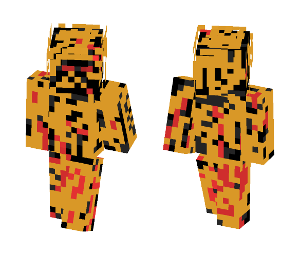 Lava Monster ~My Brother - Male Minecraft Skins - image 1