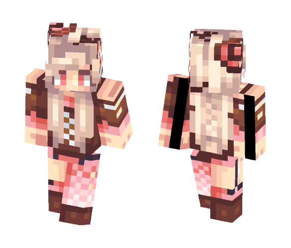 cherry blossoms yO - Female Minecraft Skins - image 1