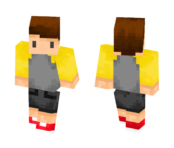 guy with brown hair - Male Minecraft Skins - image 1