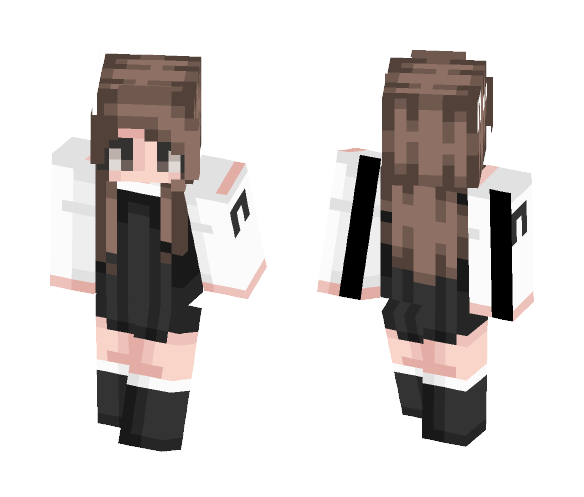 Little Black Dress ♥ New shading - Female Minecraft Skins - image 1