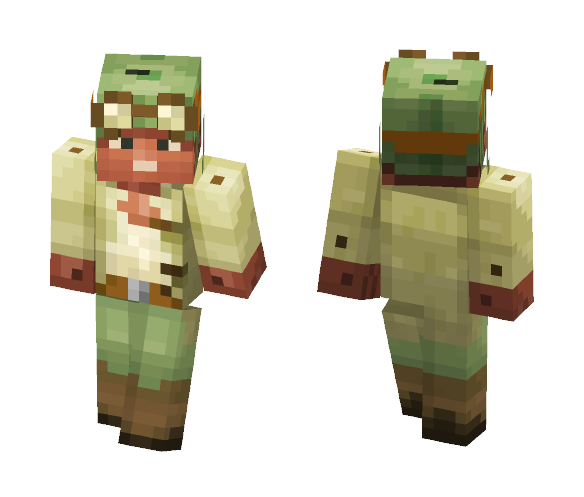 MCPE DESERT ENGINEER - Male Minecraft Skins - image 1