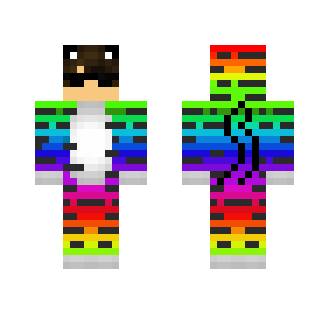 rainbow kitty - Interchangeable Minecraft Skins - image 2