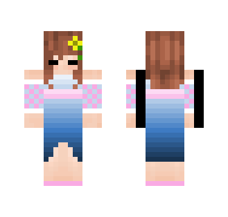 Frisk (prom) - Female Minecraft Skins - image 2
