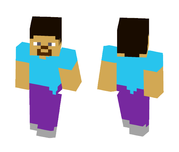 Cartoonic Steve - Male Minecraft Skins - image 1