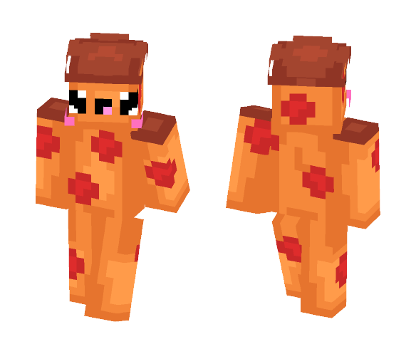 Cute Pizza - Male Minecraft Skins - image 1