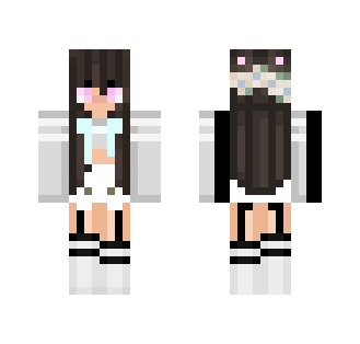 Bow Tie Chick - Female Minecraft Skins - image 2