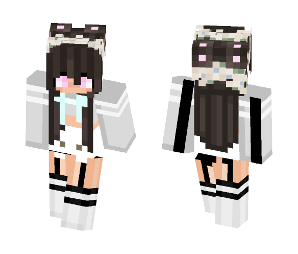 Bow Tie Chick - Female Minecraft Skins - image 1