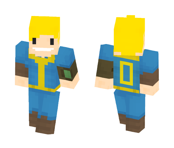 Vault Boy (I'm Back) - Boy Minecraft Skins - image 1