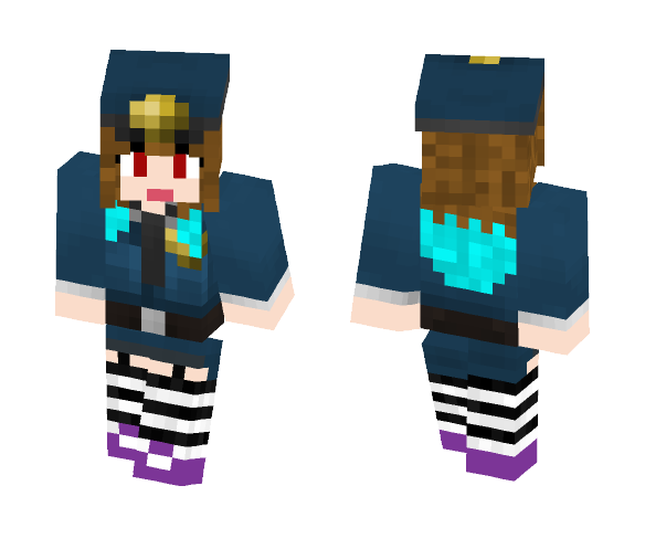 Lizzy - Police - Female Minecraft Skins - image 1
