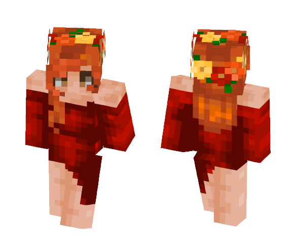 ???????????????????????? | Autumn - Female Minecraft Skins - image 1