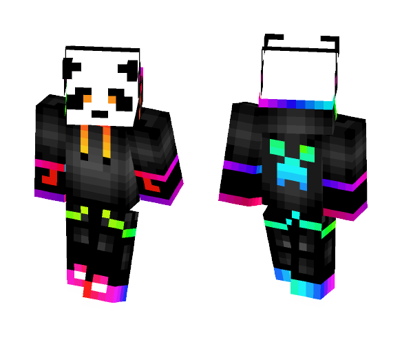 disco panda - Male Minecraft Skins - image 1