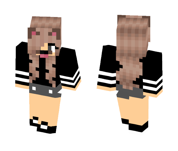 Snap chat filters- woof woof - Female Minecraft Skins - image 1