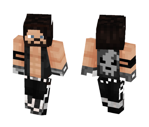 AJ Styles Bullet Club - Male Minecraft Skins - image 1