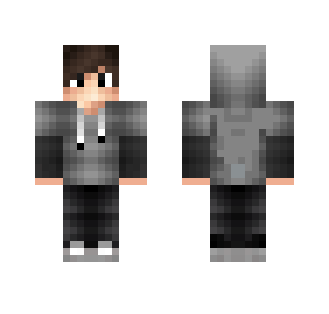 Guy with grey clothes - Male Minecraft Skins - image 2